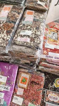 Batik sarong Foto stock