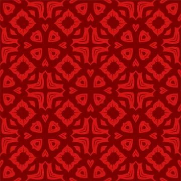 Batik seamless background. Songket pattern ornament with vintage style Stock Illustration