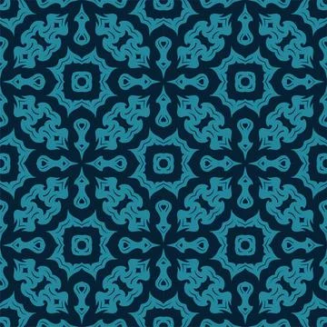 Batik seamless background. Songket pattern ornament with vintage style Stock Illustration