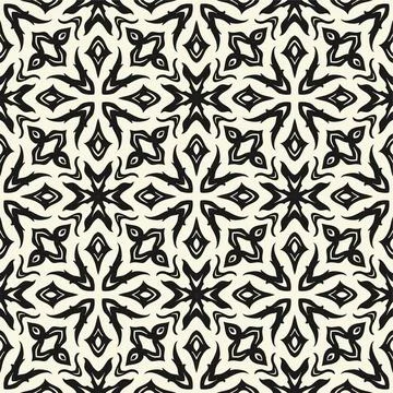Batik seamless background. Songket pattern ornament with vintage style Stock Illustration