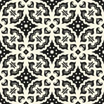 Batik seamless background. Songket pattern ornament with vintage style Stock Illustration