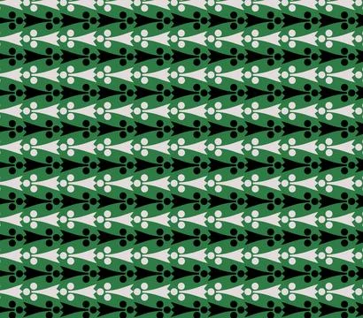 Batik seamless repeatable pattern. Batik traditional art from indonesia. Re.. Stock Illustration