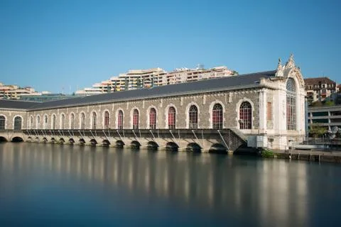 Batiment des Forces Motrices 스톡 사진