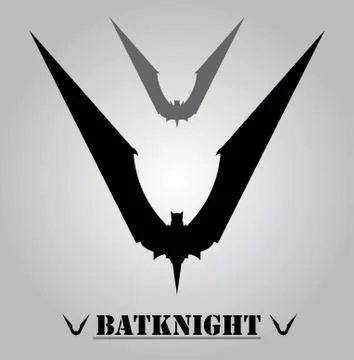 BATKNIGHT Stock Illustration