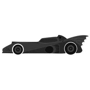 Batmobile 스톡 일러스트