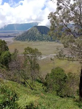 Batok Mountain in Mount Bromo Photos