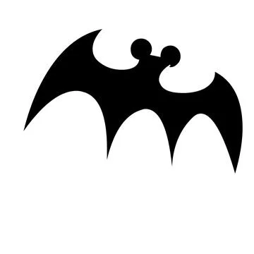 Bats fly night bird Stock Illustration