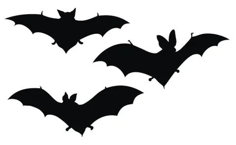 Bats Stock Illustration