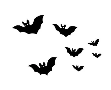 Bats Stock Illustration