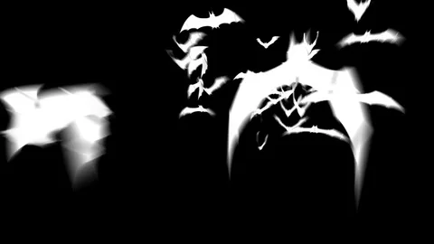 Bats segments x4 Stockbeeldmateriaal 85080390