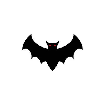 Bats vector graphic design illustration Stock Illustration