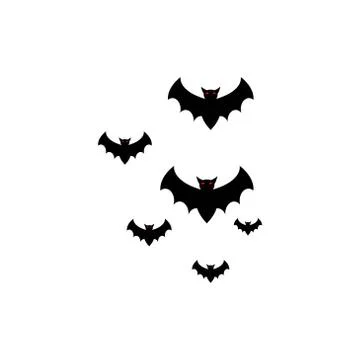Bats vector graphic design illustration Иллюстрация