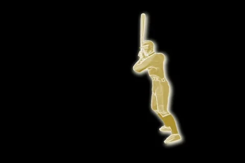 Batter 2 Shaded Stock Footage 334823