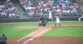 Batter Hits Fly Ball HD Footage