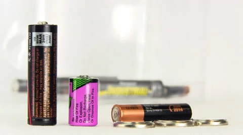 Batteries 13 Stock Footage 49587938