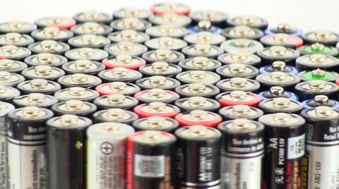 Batteries 7 Stock Footage 49587139