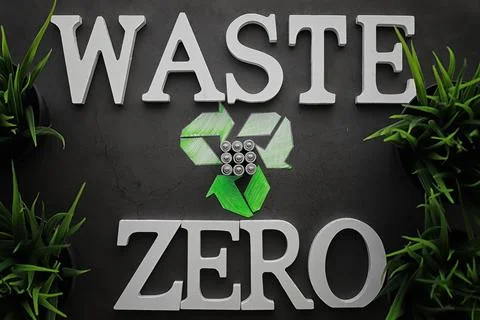 Batteries of different sizes. Caring for the environment. Disposal of used .. Stock Photos