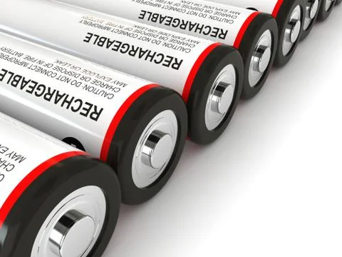 Batteries Stock Illustration