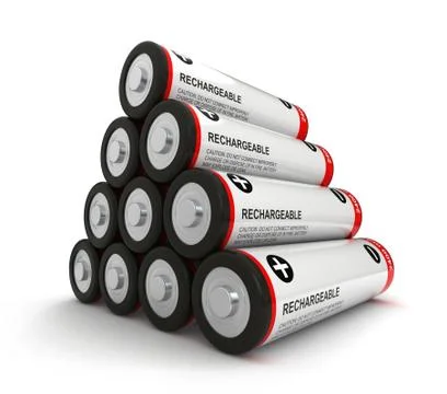 Batteries Stock Illustration