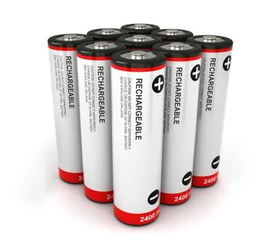 Batteries Stock Illustration