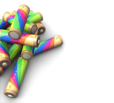 Batteries Stock Illustration