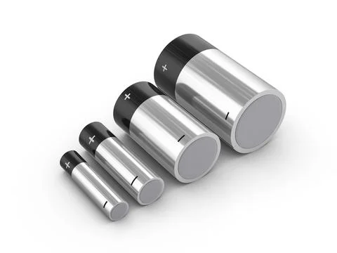 Batteries Stock Illustration