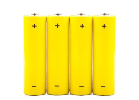 Batteries Foto stock