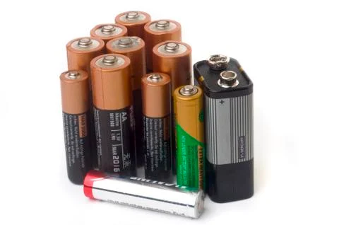 Batteries Stock Photos