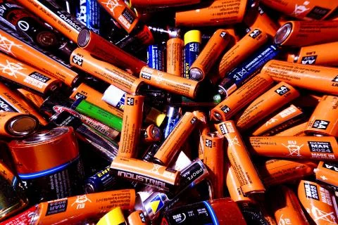 Batteries Stock-Fotos