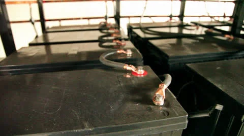 Batteries for solar power Видео 25489810
