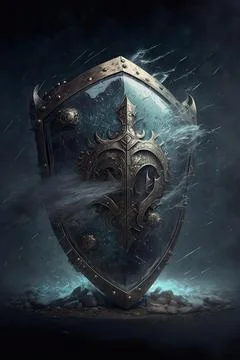 Battering shield Stock Illustration