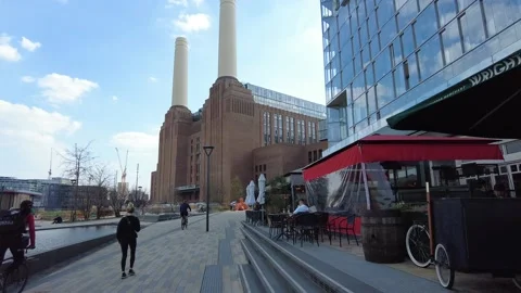 Battersea Power Station Stock Footage 189870231