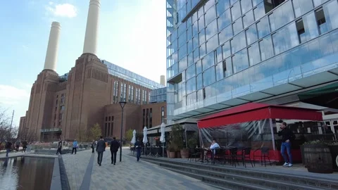 Battersea Power Station Stock Footage 189870334