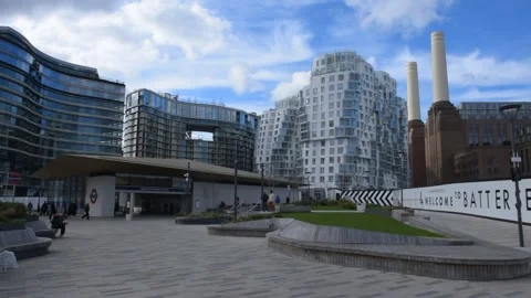 Battersea Power station Stock Footage 265904150