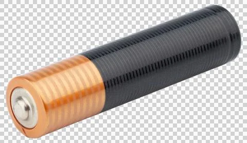 Battery AA. Alkaline AAA battery power cell cylindrical Stock Photos
