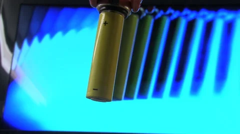 Battery Cell Power Generation Series II HD Stock Footage 40713780