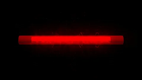 Battery Cell Rotating Animation [4K Seamless Loop] (Red) Stock Footage