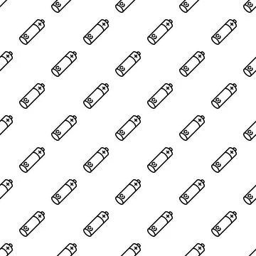 Battery cells producing electrical power pattern background 스톡 일러스트