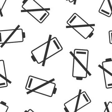 Battery charge icon in flat style. Power level vector illustration on white i イラスト素材