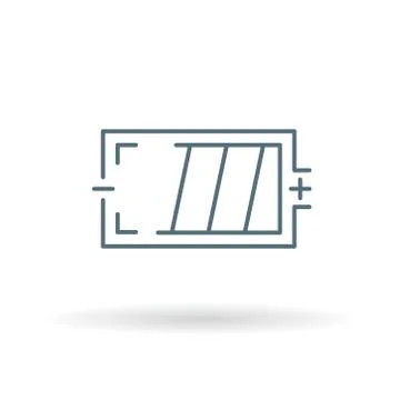 Battery charge icon Stock Illustration