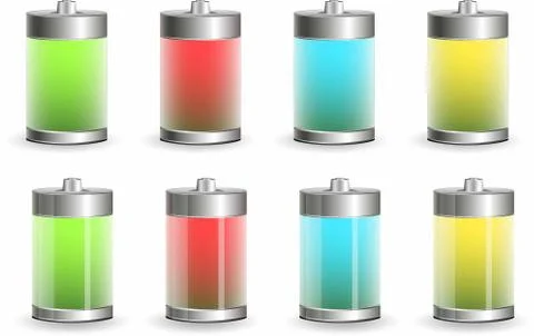 Battery charge Stock Illustration