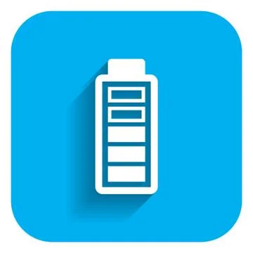Battery charge level Illustrazione stock