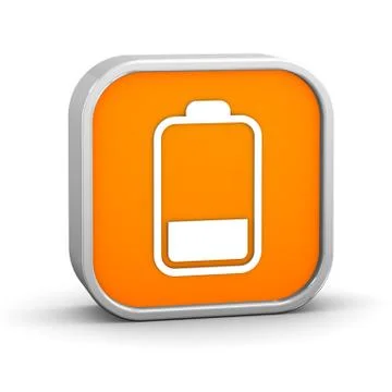 Battery charge status Stock-Fotos