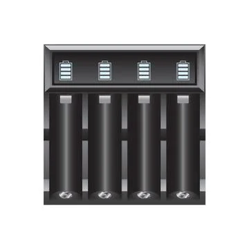 Battery Charger. icon. vector design Stock Illustration