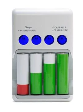 Battery charger Foto stock