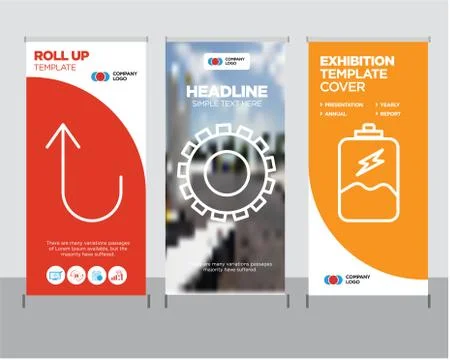Battery charging, Gear, Cancel button roll up Illustrazione stock