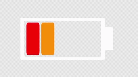 Battery charging icon on black background with alpha channel 3d render are being Stock Footage 231078966
