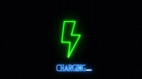 Battery charging icon, Charging Battery Icon Animated 4K. a 233 Stock Footage 251949378