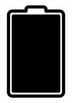 Battery Charging Icon Stock Illustration