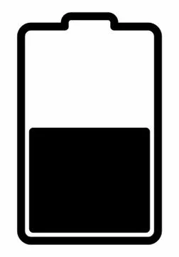 Battery Charging Icon Stock Illustration